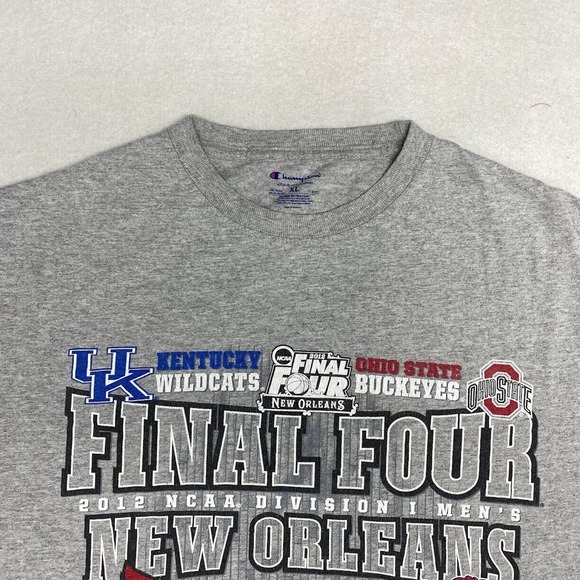 Champion Final Four NCAA D1 Tee Thrifted Vintage Style Size XL - Picture 9 of 10